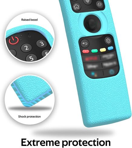 Silicone LG MR22GN Remote Case Compatible with LG MR21GA/MR23GN MR22GA OLED Smart TV Magic Remote,Shockproof Protective Cover for LG Magic Remote 2022/2023,Anti-Lost with Loop in Saudi Arabia