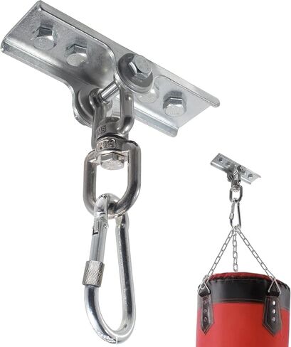 Upgraded 360° Swivel Heavy Bag Mount for Punching Bag Hanger. Heavy Bag Hanger for Yoga, Gym, Swing Chairs, and Hammocks Heavy Bag Mount. Punching Bag Hanger, Box Bag Hanger for Hanging Heavy Bag. in Kuwait