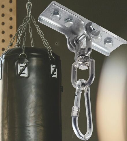 Upgraded 360° Swivel Heavy Bag Mount for Punching Bag Hanger. Heavy Bag Hanger for Yoga, Gym, Swing Chairs, and Hammocks Heavy Bag Mount. Punching Bag Hanger, Box Bag Hanger for Hanging Heavy Bag. in Kuwait
