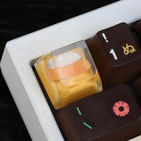 Star Keycaps,Resin 3D Artisan Cutsom Keycap, Handmade Cartoon Personalized Replacement Keycaps for Mechanical Gaming Keyboards in Kuwait