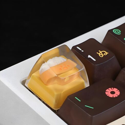 Star Keycaps,Resin 3D Artisan Cutsom Keycap, Handmade Cartoon Personalized Replacement Keycaps for Mechanical Gaming Keyboards in Kuwait