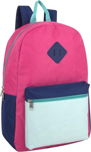 Trail maker Wholesale Two Tone Backpacks in Bulk 24 Pack for College, Homeless Adults for Nonprofit with Adjustable Padded Straps in Saudi Arabia