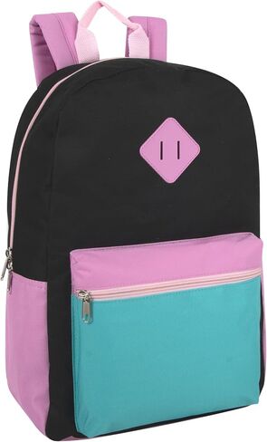 Trail maker Wholesale Two Tone Backpacks in Bulk 24 Pack for College, Homeless Adults for Nonprofit with Adjustable Padded Straps in Saudi Arabia