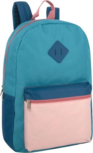 Trail maker Wholesale Two Tone Backpacks in Bulk 24 Pack for College, Homeless Adults for Nonprofit with Adjustable Padded Straps in Saudi Arabia
