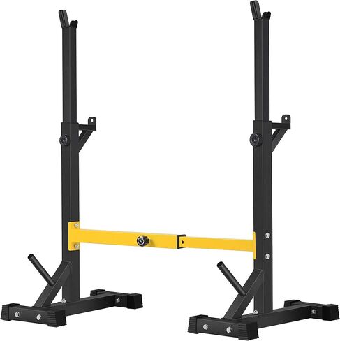 BangTong&Li Squat Rack Stand,Barbell Rack,Bench Press Rack Stand Home Gym Adjustable Weight Rack 550Lbs in Kuwait
