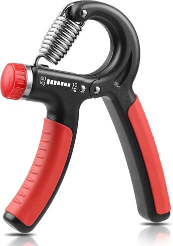 NIYIKOW Grip Strength Trainer, Hand Grip Strengthener, Adjustable Resistance 22-132Lbs (10-60kg), Forearm Strengthener, Perfect for Musicians Athletes in Kuwait