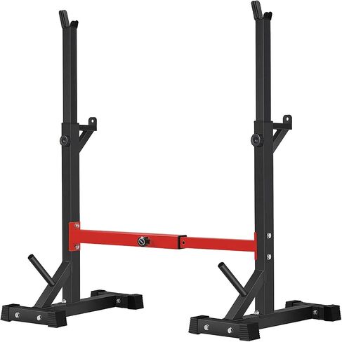 BangTong&Li Squat Rack Stand,Barbell Rack,Bench Press Rack Stand Home Gym Adjustable Weight Rack 550Lbs in Kuwait