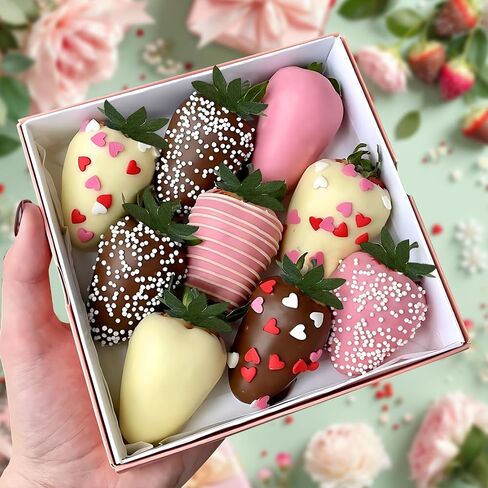 RONRONS 20 Pieces Artificial Strawberry Lifelike Fruit Plastic Strawberries Photography Prop Home Kitchen Cabinet Party Ornament, Large in Saudi Arabia