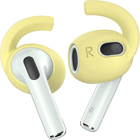 Gcioii 3 Pairs Ear Hooks Covers for AirPods 3 [Added Storage Pouch] Anti Slip Wings Ear Covers, Grip Tips Accessories Compatible with Apple AirPods 3rd Generation (Red) in Saudi Arabia