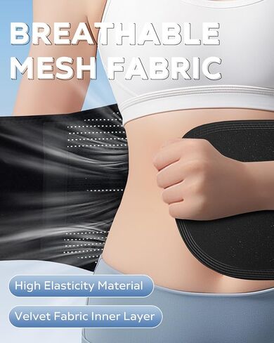 Back Brace for Lower Back Pain Relief with Removable Pad, Lumbar Support for Sciatica, Herniated Disc, Scoliosis, Back Support Belt with 5 Stays, Soft Breathable Mesh, Anti-skid, For Men & Women (Large) in Kuwait