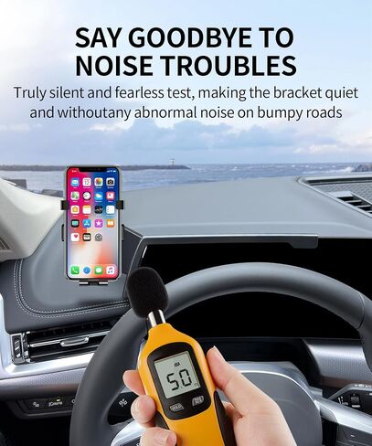 Car Phone Holder for BMW X1 2016-2019 Accessories/BMW X2 2016-2019 Accessories 6.5-inch Screen Fixed Clip, 360° Rotation Phone Mount Compatible with MagSafe, Cell Phone Holder in Kuwait