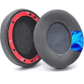 Studio 3 Cooling Gel Ear Pads Replacement Ear Cushions Earmuffs Compatible with Beats Studio 2.0 &Studio 3.0 Wired & Wireless Headphones, Studio 2 Memory Foam Headset Earpads Ear Cups -Shadow Gray