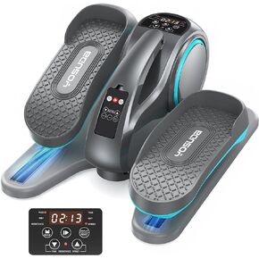 YOSUDA Under Desk Elliptical with 10 Level Resistances, Motorized Ellipse Leg Exerciser for Seniors Fully Assembled, Seated Pedal Exerciser with Remote Control & Non-Slip Pedals