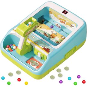 Pinball Machine for Kid, Toddler Dinosaur Crocodile Dentist Board Games, Educational Interactive Electronic Toys Birthday Gift for Boy and Girl Ages 3+