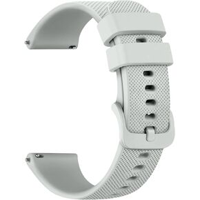 Meliya 20mm 22mm Watch Bands Quick Release Replacement Wristband, Soft Silicone Bands Breathable Sport Replacement Straps for Men Women