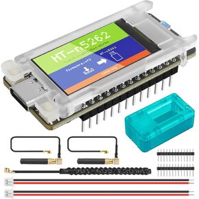 Mesh Node T114 مع مجموعة حالة واقية ، NRF52840 MCU SX1262 LORA Chip ، يدعم 915MHz Lora Bluetooth 5.0 ، عرض TFT-LCD 1.14 بوصة متوافق مع Ashtastastic Arduino
