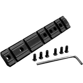 The 11mm Convertering to 20mm Arcs Dovetail-Extend Picatinny/Weaver Rail Adapter Scope Mount Bases, for Ruger 10/22 Weaver and 3/8" Dovetail Mounting