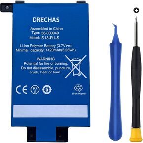 Battery for 58-000049, MC-354775-05, S13-R1-D,S13-R1-S,K Paperwhite 2013, Paperwhite 6 Gen, Paperwhite 6 2015, 3.7V 1420mAh(5.25Wh)