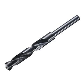 uxcell 14.5mm Drill Bit 10mm Reduced Shank 9341 High-Speed Steel Twist Drill Bit HSS Black Nitriding Surface 135° Drill Bit for Steel Aluminum Alloy Wood Plastic Metalworking