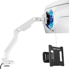 ARES WING Ultrawide Monitor Arm & VESA Adapter for Samsung Neo G9, G65B, G70A, G75T, G85NB, CRG9, CHG9, CHG90, and Odyssey G9 Monitors
