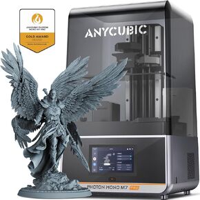 ANYCUBIC Photon Mono M7 MAX Resin 3D Printer, 13.6’’ 7K Large Resin Printer with COB LighTurbo 3.0, Flip-Open Cover Design, Intelligent-Assist Printing, Print Size 11.8'' x 11.7'' x 6.5'' in Kuwait
