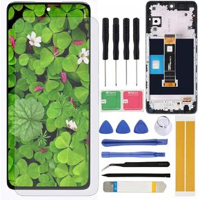 LCD Screen Replacement for TCL 50XL 5G T702W T702M 6.78'' Display Assembly LCD Touchscreen Digitizer with Frame
