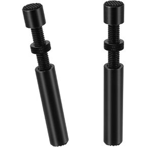 2pcs GPU Support Brackets, Anti-Slip Adjustable Height GPU Stand with Hidden Magnet Base GPU Sag Bracket Video Card Sag Holder Bracket Graphics Card GPU Support Bracket(Black)