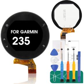 for Garmin Forerunner 235 235J 230 Watch LCD Display Touch Screen Replacement (Gray)