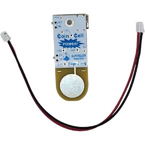 USB-C Adapter Power Converter Replacement for Side Insert CR2032 Coin Cell Battery, ON/Off Switch, 5V/3V Output, Daisy-chainable