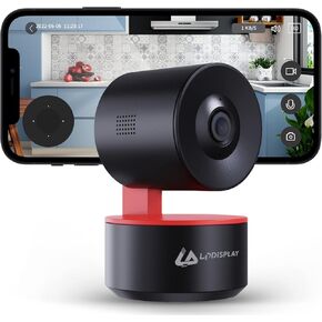 Indoor Wi-Fi Camera, Motion Tracking with Siren, 1080P Surveillance Camera, Night Vision, Two Way Audio