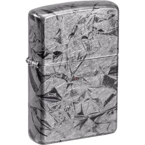Zippo Lighter: Crumpled Foil Design - 540 Fusion 48814