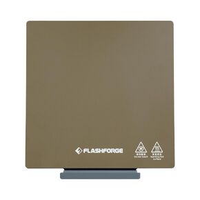 FLASHFORGE Print Build Plate Replacement of Adventurer 5M Series PEI Sticker Sheet, Smooth PEI Platform Supports PLA/PETG/TPU/PETG CF/PLA CF