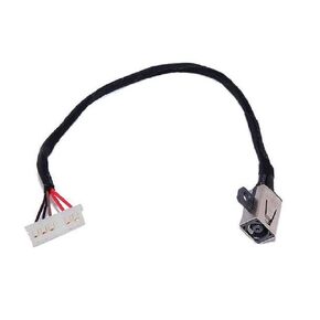 DC Power Jack Charging Socket Harness Cable استبدال Dell Inspiron 15-3000 3451 3452 3551 3552 3558 3565 3567 P47F001 0RYX4J 450.03006.0001 14.5CM