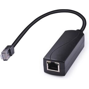2.5G PoE 48V to 24V PoE Converter, RJ45 Port Output 24V/1A, 2.5Gbps Ethernet Comply IEEE802.3af/at, Passive PoE to 24V Adapter, for Passive 24V Devices(PS5724TG-RJ)