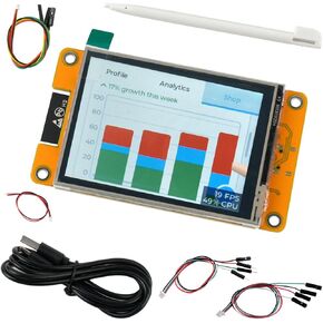 2.8 "بوصة ESP32 SPI Display E32R28T ILI9341V شاشة تعمل باللمس المقاومة 240x320 TFT LCD MODULE ESP32-WORDY-32E CYD BOARD FOR ARDUINO IDE ، وليس ESP32-2432S028R