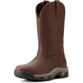 ARIAT Men's Terrain Pull On Waterproof Boot, Winner Brown, 8 Wide