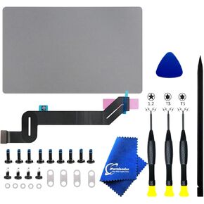 Trackpad with Flex Cable Compatible for MacBook Pro Retina 16" A2141 Touchpad Replacement and Tool kit 821-02250-A EMC 3347 Late 2019 (Space Grey)