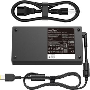 300W 20V 15A AC Adapter Fit for Lenovo Legion 5 5i 5P 7 7i pro 15 16 17 R9000P R9000K Y9000K Y9000X Gaming Laptop Charger Replacement ADL300SDC3A GX21F23045 SA10R16956 5A10W86289 Power Supply Cord