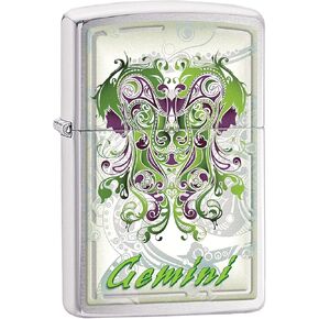 Zippo Lighter - Horoscope Zodiac Signs (Gemini)