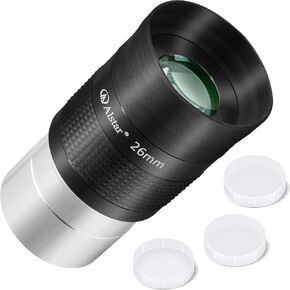 Alstar 2" Kellner FMC 55-Degree Eyepiece - Bundle with - 2-Inch 3 Pcs Dust Caps