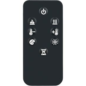 Replacement Remote Control fit for Dimplex Electric Fireplace 6700520200RP BLF3451-AU Prism 34 BLF3451 BLF5051-EU Prism 50 BLF5051 DWF5252B DWF3651 6908492100 BLF5051 BLF7451-AU Prism 74 BLF7451