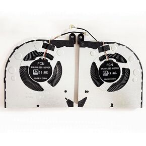 Fleshy Leaf Replacement CPU+GPU Cooling Fan for Lenovo Legion Y730 Y730-17ICH Y730-15ICH Y740 Y740-17ICH Y740-15ICH Y740-17IRHg Y740-15IRHG Y9000K (2019) Series ND85C10-18B02 ND85C11-18B03