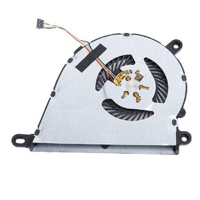 CPU Cooling Fan for HP, 4 Pin Silent Replacement Laptop CPU Cooling Fan for 15 DY 14 DQ 15 EF 14S DQ 15S FQ L68136 005, Reduce Temperature, CPU Fan with Repair Kit