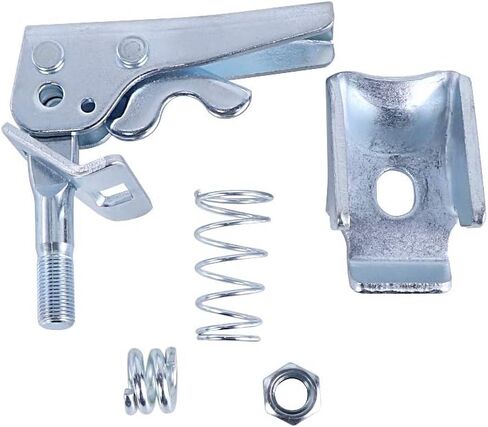 Trailer Coupler Latch with Chain Fits 2'' 5000Lbs Zinc-Plated in Kuwait