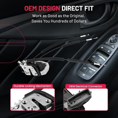 Door Lock Actuator Motor Compatible with Nissan Juke 2011-2017 Replacement for 80501-1KM1A, 805011KM1A, 80501-1KM0A, 805011KM0A - Front Left Driver Side in Kuwait