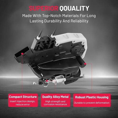 Door Lock Actuator Motor Compatible with Nissan Juke 2011-2017 Replacement for 80501-1KM1A, 805011KM1A, 80501-1KM0A, 805011KM0A - Front Left Driver Side in Kuwait