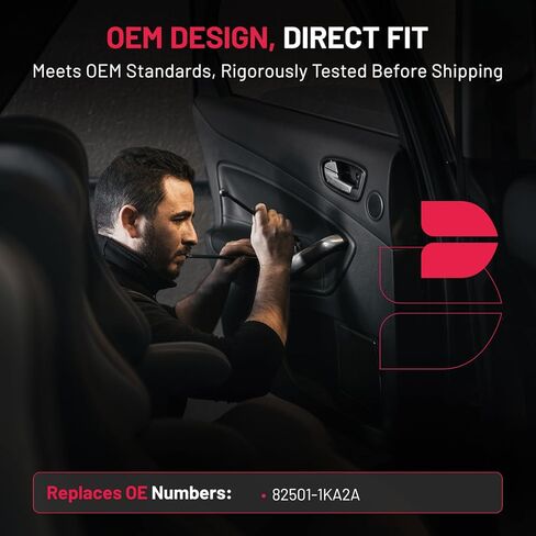 Door Lock Actuator Motor Compatible with Nissan Juke 2011-2017 Replacement for 80501-1KM1A, 805011KM1A, 80501-1KM0A, 805011KM0A - Front Left Driver Side in Kuwait