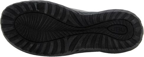 حذاء JBU النسائي Avery Wide Comfort كاجوال بسحاب جانبي، أسود، 9 in Saudi Arabia