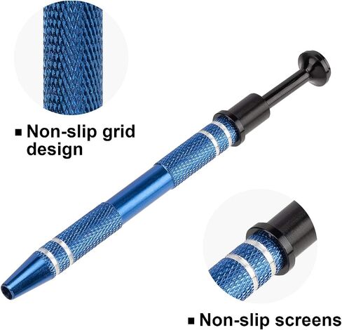 ANCIRS Stainless Steel 4-Claw Pick up Tool for Small Parts Pickup, 4 Prongs Grabber for Tiny Objects- IC Chip, Electronic Components, Hex Nuts, Jewlery Making Accessory or Nails Clamping in Saudi Arabia