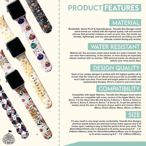 Skull Sport Band Compatible with Apple Watch Bands 49mm 45mm 44mm 42mm 41mm 40mm 38mm, for Watch Series 9, 8, 7, 6, 5, 4, 3, 2, 1, SE, Unisex Soft Silicone Replacement Band in Saudi Arabia